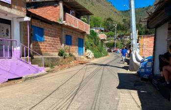 Este es el barrio La Honda, donde fue la riña y fue asesinado el joven de 18 años. Foto: Andrés Felipe Osorio. 
