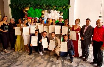 La graduación ocurrió el 13 de septiembre en Segovia. FOTO CORTESÍA 