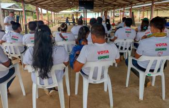 Las familias saldrán del espacio de reincorporación el próximo 25 de febrero. FOTO CORTESÍA 