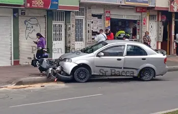 Lugar de los hechos en el barrio Boitá, donde un hombre fue asesinado tras resistirse a un robo en la localidad de Kennedy, en Bogotá. FOTO: Redes sociales. 