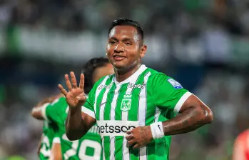 El futbolista cordobés Alfredo Morelos es uno de los mejores delanteros que tiene el fútbol colombiano. Es figura de Nacional. Foto: Camilo Suárez