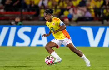 Linda Caicedo es la única jugadora colombiana nominada al once ideal del mundo según la Fifpro. FOTO: Juan Antonio Sánchez