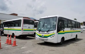 Los nuevos precios en el servicio de transporte público en el municipio de Bello se darían a conocer a partir de la segunda semana de enero. FOTO Cortesía Alcaldía de Bello. 