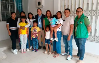 Los menores estuvieron bajo acompañamiento de nutricionistas, psicólogos y trabajadores sociales. FOTO CORTESÍA
