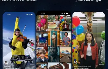 Sora permite generar y remixar videos a partir de texto, incorporando marcas de agua visibles e invisibles que certifican su origen en inteligencia artificial. FOTO cortesía
