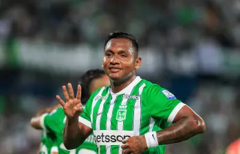 Alfredo Morelos abrió el marcador en Pasto. FOTO CAMILO SUÁREZ