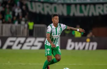 Juan Manuel Zapata fue uno de los jugadores con mejor rendimiento cuando Nacional fue campeón de Liga en 2024. FOTO: JUAN ANTONIO SÁNCHEZ