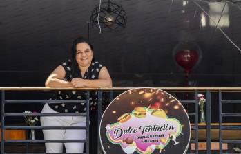 Dulce Tentación abrió sus puertas en el parque principal de Giraldoen 2017. Hoy crea dos empleos directos. Foto: Camilo Suárez. 