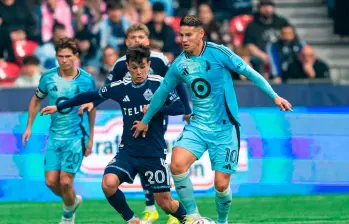 La última vez que James Rodríguez fue titular en un partido oficial fue el 8 de noviembre de 2025, en esa ocasión jugó para León de México. FOTO: GETTY