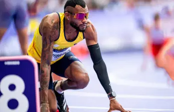 Anthony Zambrano, otro atleta que se ha quejado por el recorte presupuestal del Gobierno. FOTO GETTY 