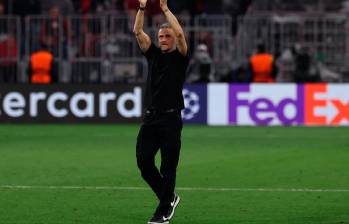 El entrenador español Luis Enrique Martínez buscará el tercer título de Champions de su carrera. Será su segunda final consecutiva con el PSG. Foto: AFP