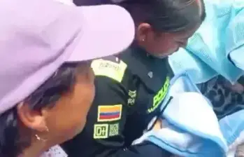Las funcionarias vivieron momentos de tensión. Foto: Redes.