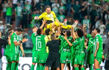 David Ospina será una de las principales fuentes de ingresos para Atlético Nacional durante el Mundial 2026. FOTO: JUAN ANTONIO SÁNCHEZ