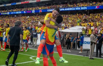 James Rodríguez y Luis Díaz, dos de los máximos referentes que la Selección. FOTO JUAN ANTONIO SÁNCHEZ