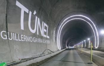 El Túnel del Toyo conectará a Medellín con Urabá. Tiene avances del 100% en el tramo 1 y del 74% en el tramo 2. Este último quedó en manos de la Gobernación y la Alcaldía de Medellín en 2024. FOTO: Manuel Saldarriaga