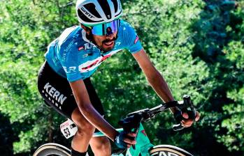 Iván Ramiro Sosa volverá a correr una gran vuelta, luego de su presencia en el Giro de Italia-2022. FOTO 