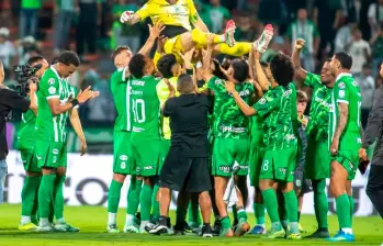 David Ospina será una de las principales fuentes de ingresos para Atlético Nacional durante el Mundial 2026. FOTO: JUAN ANTONIO SÁNCHEZ Y CAMILO SUÁREZ