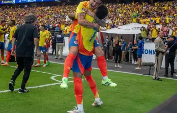 James Rodríguez y Luis Díaz, dos de los máximos referentes que la Selección. FOTO JUAN ANTONIO SÁNCHEZ