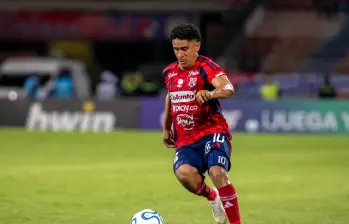 El volante antioqueño Daniel Cataño llegó al Medellín como gran figura. Recién gana ritmo tras una lesión en el soleo. FOTO Juan Antonio Sánchez