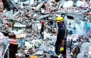 La UNGRD actualizó las cifras de víctimas y daños provocados por el terremoto de magnitud 7,4 que tuvo su epicentro en San José del Palmar, Chocó. FOTO: Julio Cesar Herrera. 