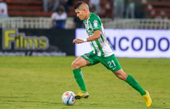 El volante Jorman Campuzano es una de las figuras de Atlético Nacional. Regresó desde Argentina y su aporte fue fundamental para el tricampeonato del verde en el balompié criollo. FOTO: JUAN ANTONIO SÁNCHEZ