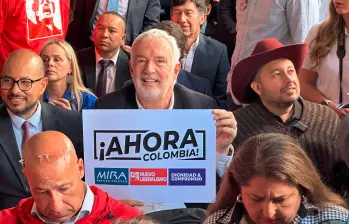 Federico Restrepo Posada presentó este lunes su campaña al Senado por la coalición Ahora Colombia, conformada por tres partidos. FOTO: Cortesía Federico Restrepo