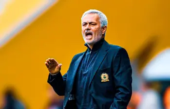 José Mourinho, de 62 años, llegó al Fenerbahçe en 2024. FOTO: Tomada de X @Fenerbahce