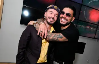 Antes de trabajar juntos en un disco, J Balvin y Ryan Castro habían colaborado en la canción Nivel De Perreo (2022). Foto Getty. 