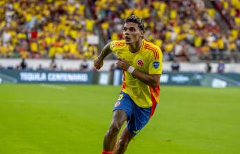 Richard Ríos encabeza la lista de antioqueños que estarán vistiendo la amarilla en el Mundial Norteamérica 2026. Foto: Juan Antonio Sánchez Ocampo.