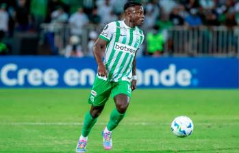El extremo vallecaucano Marino Hinestroza regresó a jugar con el cuadro verde después de haber estado en la Selección Colombia. FOTO: Juan Antonio Sánchez