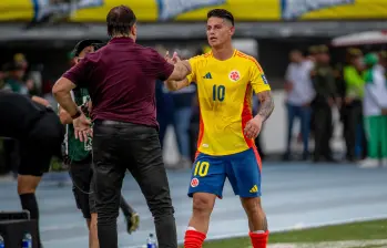 El primero de los jugadores que será visitado por Lorenzo a partir de este viernes es James Rodríguez. FOTO JUAN ANTONIO SÁNCHEZ