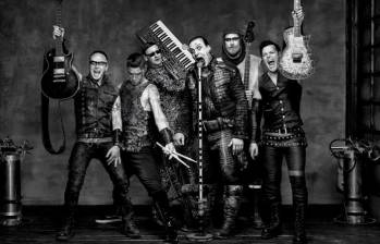 La banda colombiana tributo a Rammstein, Stein, se formó en el año 2009. Se han presentado en diferentes escenarios como Alamo Club, el Teatro Matacandelas y el Blue Rock. Foto cortesía. 