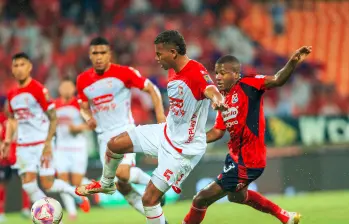 La final del primer semestre fue entre DIM y Santa Fe y se podría repetir. FOTO CAMILO SUÁREZ