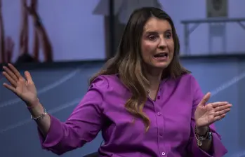 La senadora y candidata a la presidencia, Paloma Valencia, exige garantías para su partido. Foto: Julio César Herrera Echeverri.