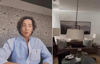 David Bisbal sintió el terremoto de 7,4 en Colombia. FOTOS: Captura de video