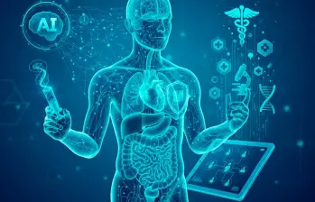 La inteligencia artificial se perfila como un apoyo clave para los médicos, al identificar patrones y señales que permiten diagnósticos más rápidos y precisos. IMAGEN generada con IA