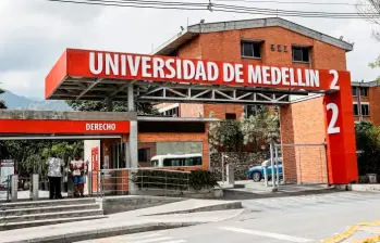 Fuentes de la Universidad de Medellín aclararon que el fallo judicial no afectará las actividades académicas del claustro. FOTO: EL COLOMBIANO