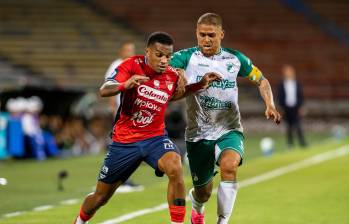Juan José Córdoba ha marcado un gol con el Medellín en los cinco partidos que ha disputado desde que llegó de Croacia. FOTO camilo suárez