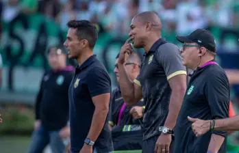 El asistente técnico Alexis Henríquez ha trabajado con Lucas González desde 2023, cuando hicieron dupla en Águilas Doradas . Foto: Juan Antonio Sánchez