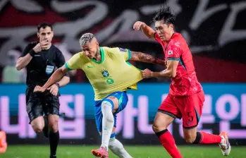 Brasil alcanzó la goleada de la fecha ante Corea del Sur. Foto. GETTY
