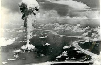 Estados Unidos realizó cerca de 200 pruebas con bombas atómicas entre 1945 y 1962. FOTO: ARCHIVO.