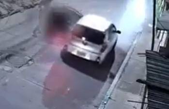 A Juan Pablo Vargas Becerra le quitaron la vida por robarle su carro en Bogotá. FOTO: Captura de video 