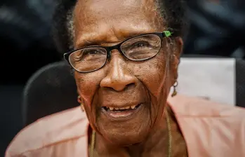 María Antonia Cuero Rentería cumplirá 125 años el 18 de octubre de 2026. FOTO: Concejo de Cali 
