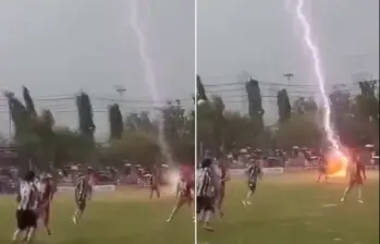 Un rayo apagó el sueño de un futbolista: murió durante un partido y dejó una profunda tristeza en Tailandia. FOTO: Captura de video