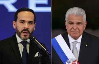 José Raúl Mulino (imagen derecha) anunció la reapertura del Consulado Honorario de Panamá en Montería, en Córdoba. Esta sería una petición por parte de Abelardo de la Espriella. FOTOS: Tomada de X @JoseRaulMulino - Colprensa