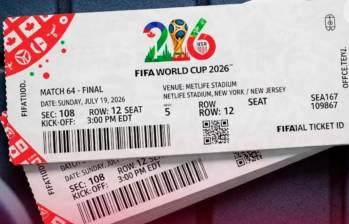 Las boletas para el Mundial 2026 están escasas debido a la alta demanda de los aficionados. FOTO FIFA