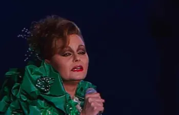 Rocío Dúrcal cantaba con el alma y mucho sentimiento. Así se podrá ver en este show en cines. FOTO: Cortesía