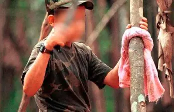 Las disidencias de las Farc y el ELN están detrás de la mayoría de los reclutamientos, según las autoridades. FOTO: ARCHIVO.