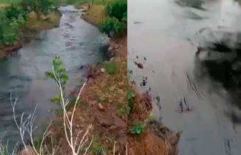 Octavo ataque al oleoducto Caño Limón-Coveñas, en Arauca. Foto: Pantallazos de video @D1Javier. 