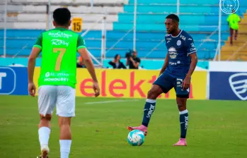 Romario Da Silva anotó 3 goles y dio 2 asistencias en la temporada 2026 de la Liga Hondubet. FOTO: X FUTBOLCLUBMOTAGUA